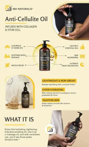 Aceite Anticelulitis – Tratamiento De Masaje Y Cuidado
