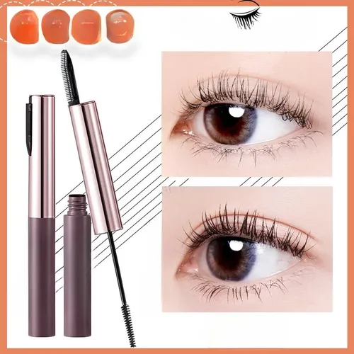 Máscara Magic Lash Impermeable, Rizada Y Delgada, De Larga D