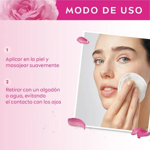 Leche Y Tónico Micelar 2 En 1 Nivea Rose Care 200 Ml
