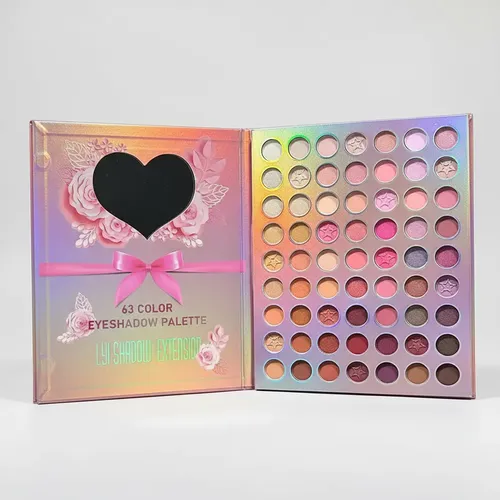 Paleta De Sombra De Maquillaje Profesional 63 Colores