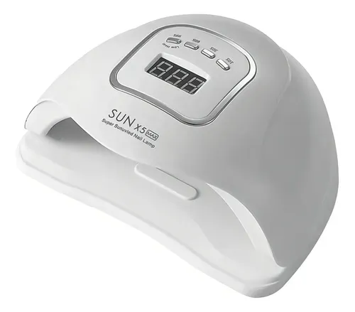 Cabina Uñas 120W Led UV Sensor Automático Temporizador Sun X5 Max