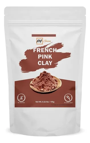 Arcilla Rosa Francesa 100 G Para Mascarillas Faciales