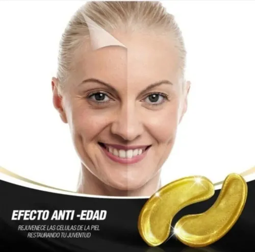 M* Ampolletas De Suero Facial, Parches For Ojeras 24k *xl