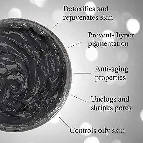 Mascarilla De Arcilla Mineral Del Mar Muerto Con Lavanda