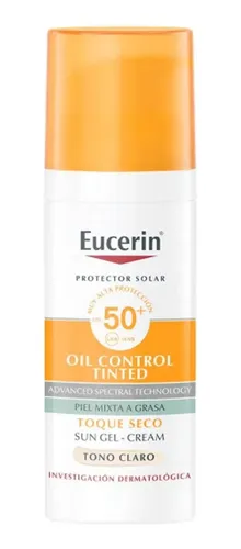 Eucerin Sun Oil Control Color T-claro Fps50 Fcia Fabris