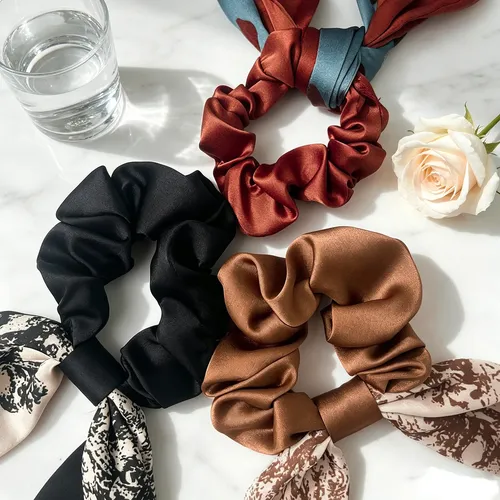 5 Cinturón De Pelo Para Cabello, Broches Y Accesorios