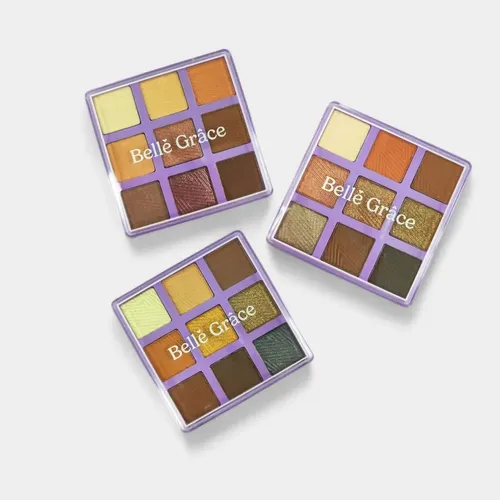Paleta Sombras Ojos X9 Tonos Brillante Mate Maquillaje