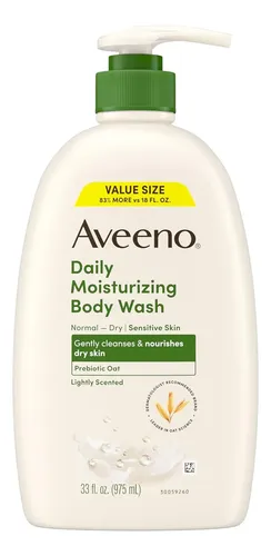 Aveeno Daily Moisturizing Body Wash, Jabón Corporal Para Pie
