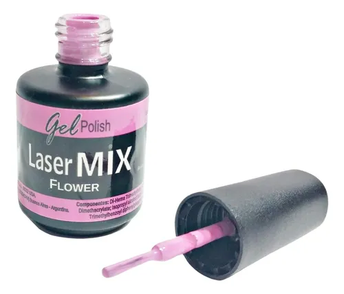 Esmalte Gel Semipermanente Uñas Laser Mix Usa Led/uv 14.7 Ml