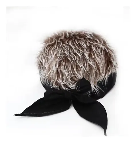 Peluca Artificial, Diadema Divertida, Pelo Corto Para Hombre