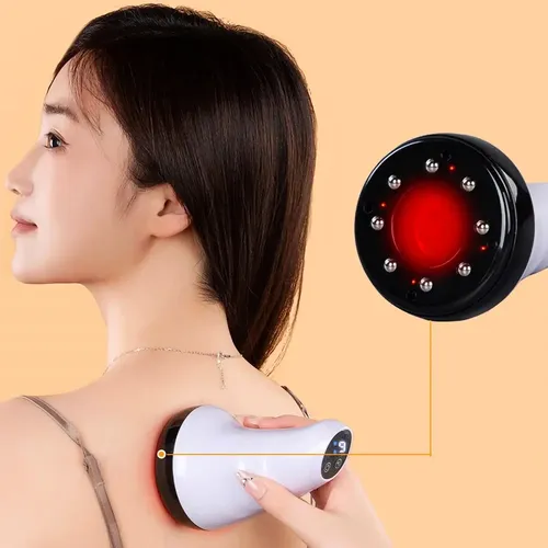 S / Masajeador De Succión Al Vacío Recargable Gua Sha .