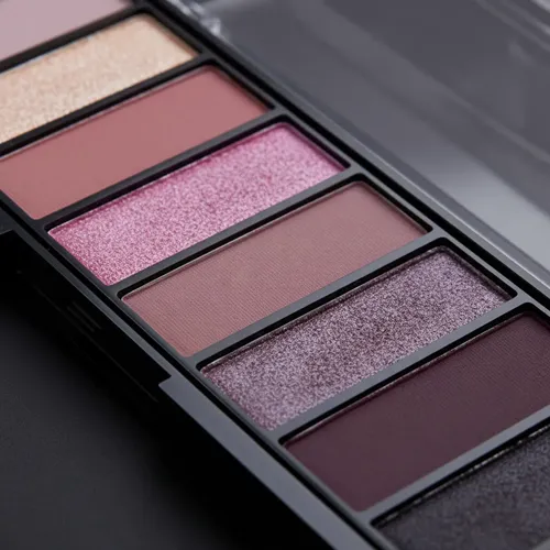 Paleta De Sombras Lovepink 12 Tonos Perlados Y Mate Monique