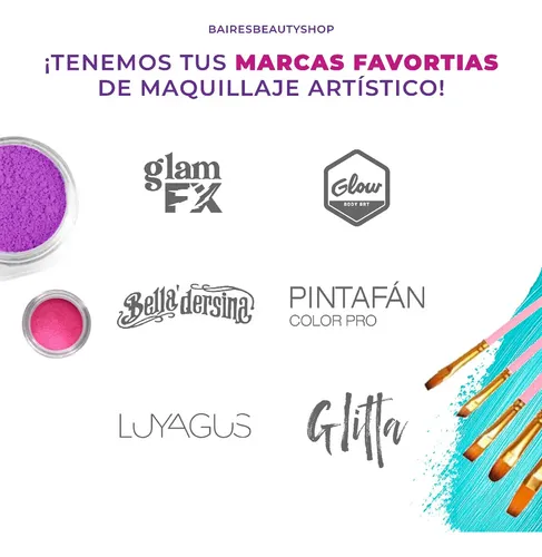Base Maquillaje Teatral Cremoso Color Blanco Bella Dersina X1 – Blanco – 15gr