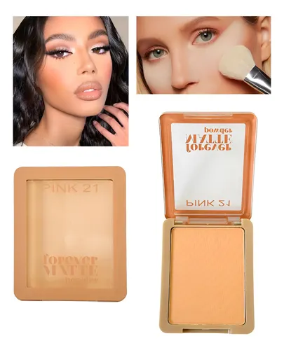 Polvo Compacto Matificante Pink 21 Forever Matte Powder
