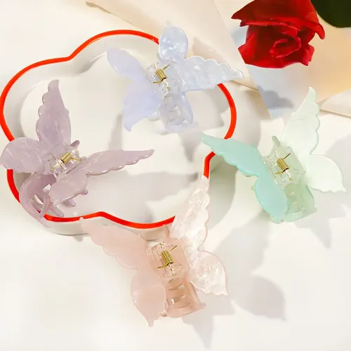 Accesorios Para El Cabello 9 Mariposa Pinza Para El .