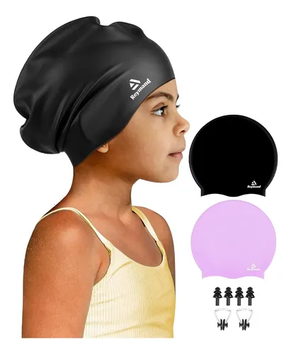Gorro De Natación Para Niños, Extra Grande, Pack X 2