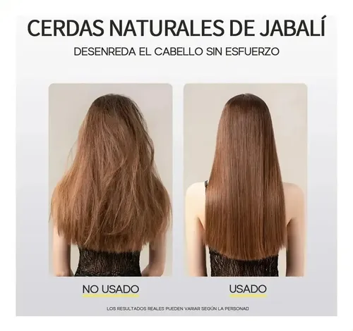 Cepillo De Cerdas Para Volumen Y Alisado Del Cabello