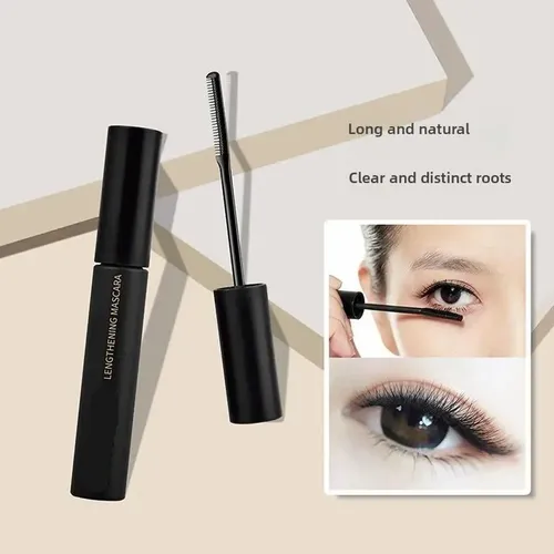 Bmáscara De Pestañas Espesa Natural De 4 Ml, Larga Y -n