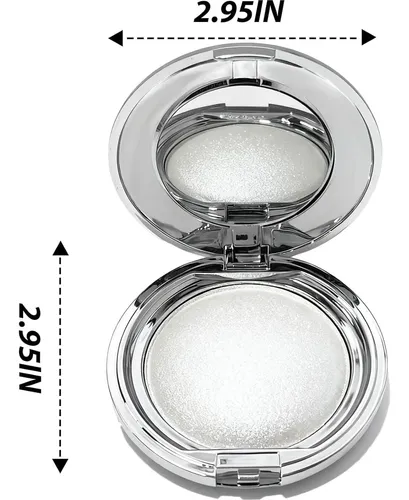 Paleta Iluminadora Maquillaje Pkerus 01-blanco Perlado