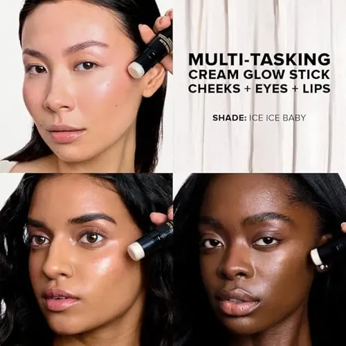 Iluminador En Barra Nudestix Nudies Glow, Crema Multiuso, Al