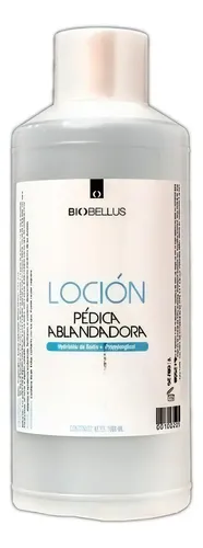 Loción Pédica Ablandadora Biobellus 1000ml Fragancia Neutro Tipo De Envase Botella