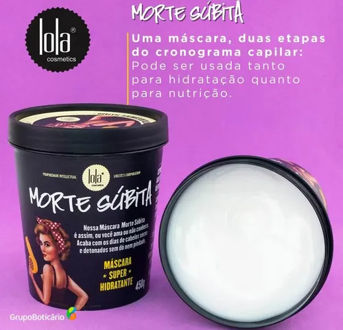 Lola From Rio Morte Súbita Máscara Hidratación 1 Unidad 450g