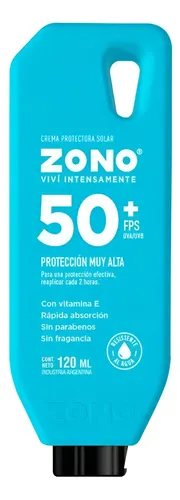 Zono Protector Solar Fps50 120ml