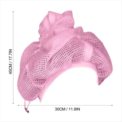 Gorros Para Secar El Cabello Rizado, Gorro De Ducha, Red Aju