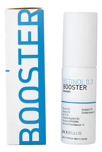 Booster Facial Retinol 0.3 30ml Biobellus Noche Piel Mixta