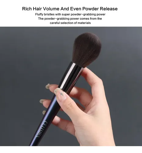 Set De Brochas De Maquillaje Suaves, 8 Piezas Para Una Aplic