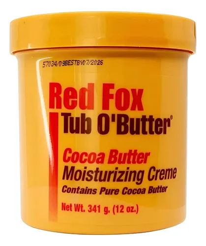 Crema Hidratante Con Manteca De Cacao, Zorros Rojos