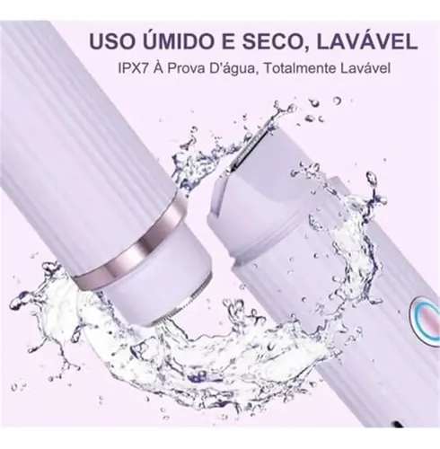Depiladora Eléctrica Mujer Recargable Usb Portátil Sin Dolor