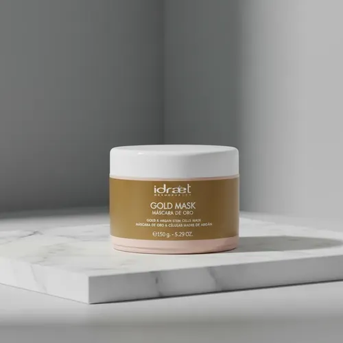Mascarilla facial Idraet Gold Mask Oro y Celulas Madre de Argán Idraet 150g