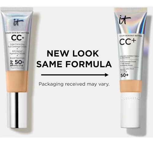 It Cosmetics Cc+ Cream 25w Deep Base De Cobertura Total