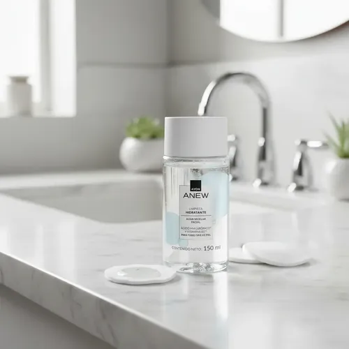 Avon Anew Agua Micelar Facial De Limpieza Hidratante 150ml