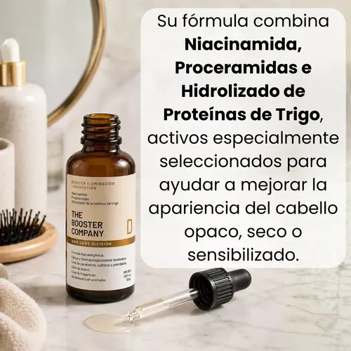 Booster Capilar Iluminación Reparación Serum Niacinamida 50c