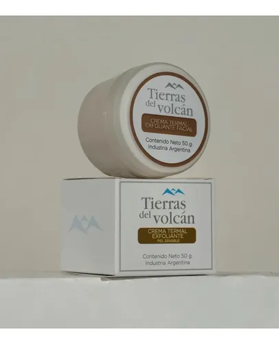Crema Termal Exfoliante Facial Tierras Del Volcan