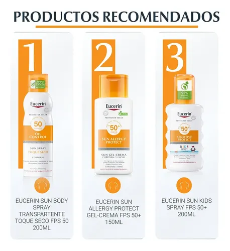 Eucerin Kids Protector Solar Corporal Y Facial Fps 50+ 200ml