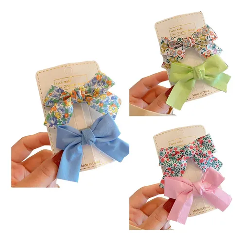 (pl) Pinzas Para El Pelo De Bebés Y Niñas, Broches Retro Flo