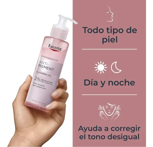 Eucerin Anti-pigment Gel Limpiador Facial Antimanchas