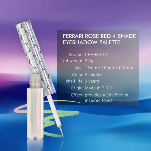 Delineador Líquido Multicolor Con Acabado Metálico (marca)