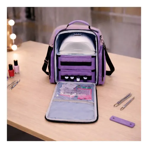 Organizador Multiusos Manicura/maquillaje Con Gran Capacidad