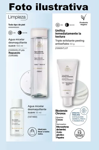 Desmaquillante Bifásico Intensivo Chronos Derma Natura