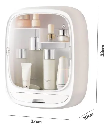 Organizador De Maquillaje Cosmeticos Y Joyas Para Pared Baño