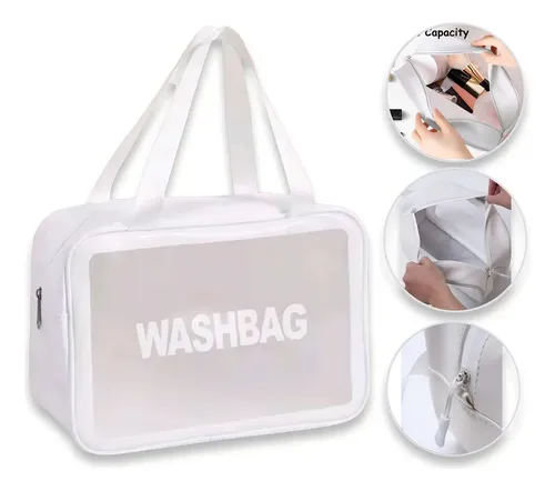 Aa Bolso Transparente For Mujer, Bolso De Maquillaje,