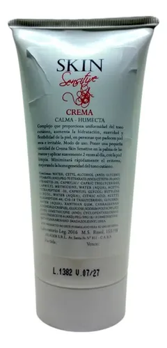 Crema Skin Sensitive Calma Humecta Piel Rosacea 70ml Zine
