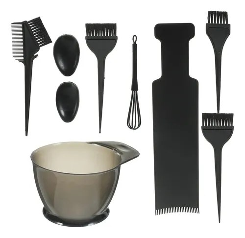 Set De Paletas Para Teñir Cabello, Tazón Para Tintura De Cab