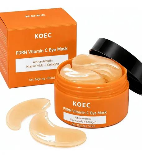 Parches Ojos Anti Ojeras Koec Pdrn Vitamina C Hidrogel X60