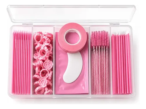 Kit Básico De Insumos Descartables Para Pestañas Profesional