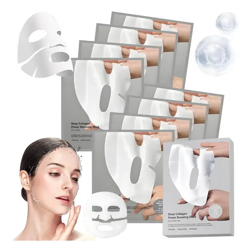 Mascarilla De Colágeno 8pcs,bio Collagen Mask,mascarilla